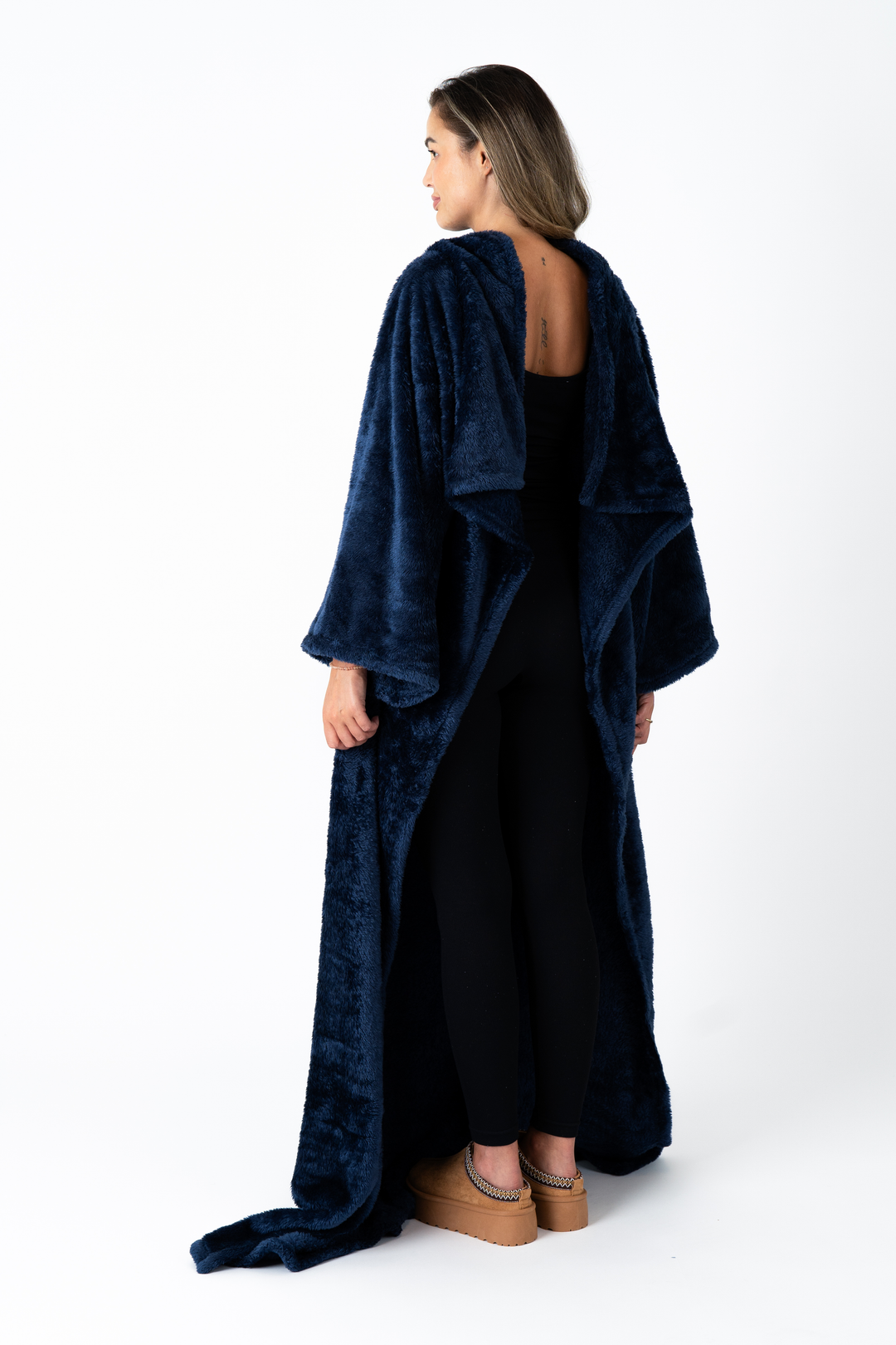 Snuggie - Deken met Mouwen - Dark Blue