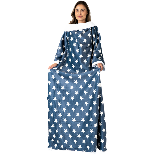 Snuggie - Deken met mouwen - Stars