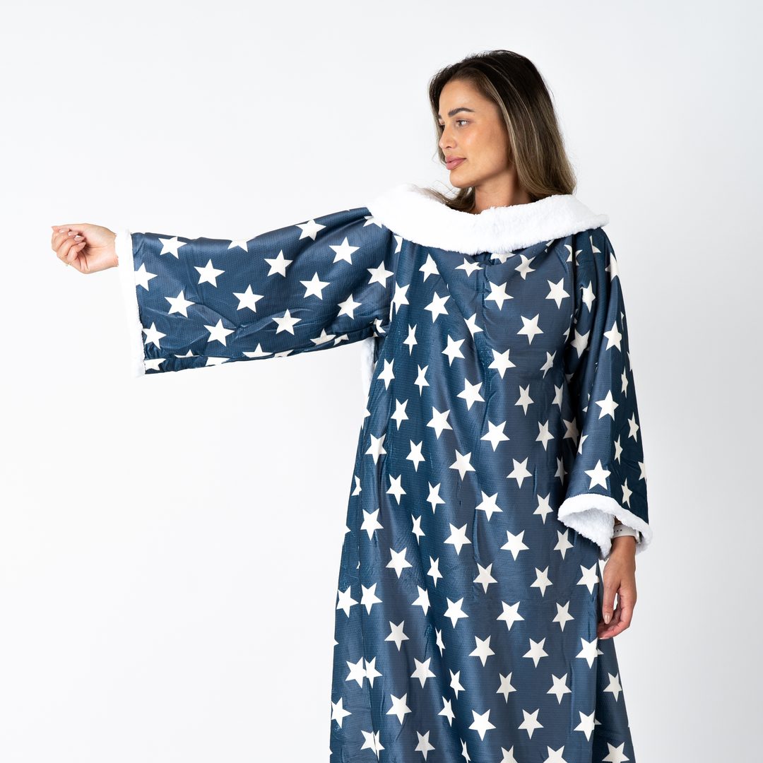 Snuggie - Deken met mouwen - Stars