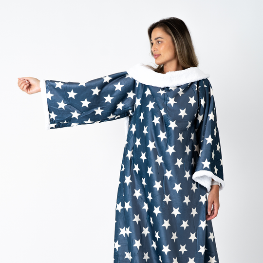 Snuggie - Deken met mouwen - Stars