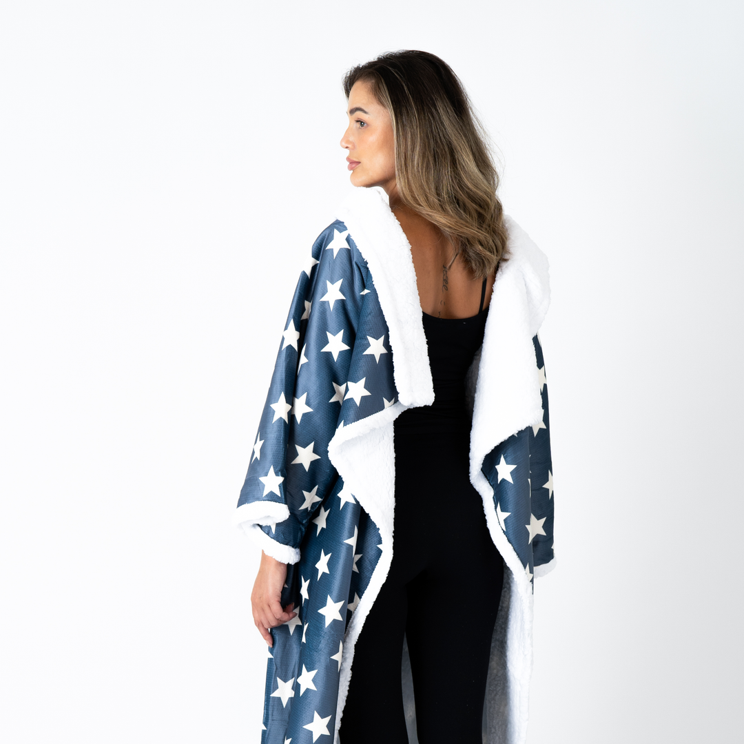 Snuggie - Deken met mouwen - Stars