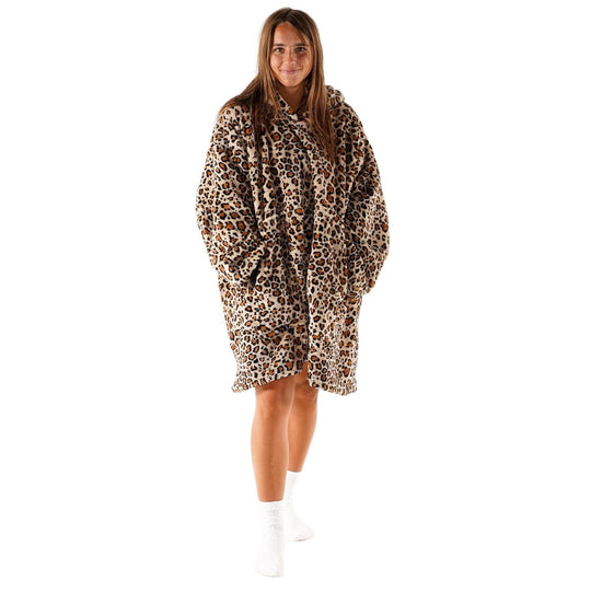 Hoodie Deken - Leopard Noony