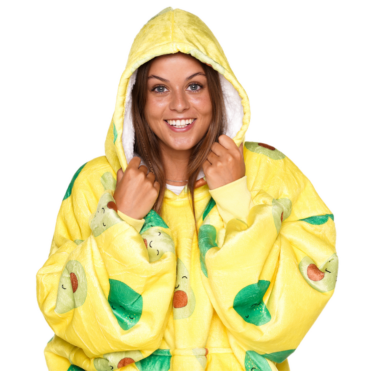 Hoodie Deken - Avocado Noony